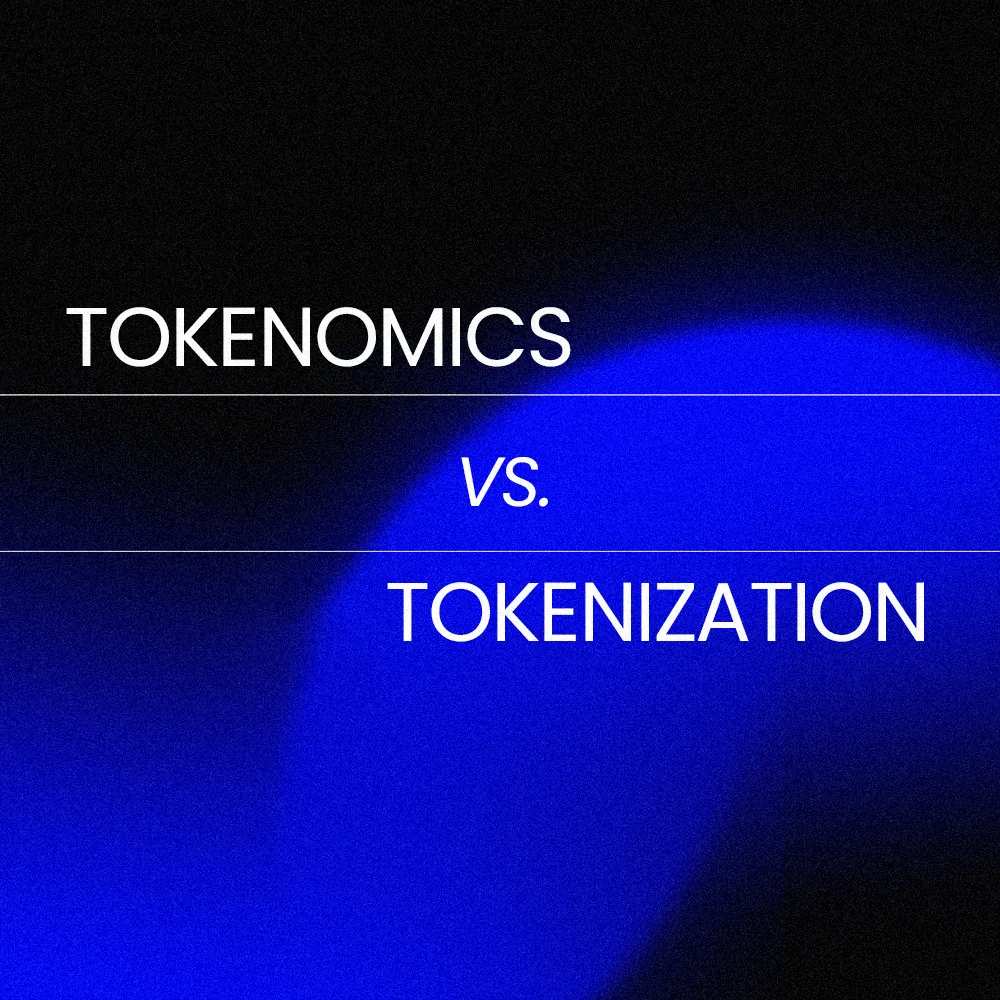 Tokenomics vs Tokenization